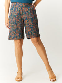 Venus Print Short- Petrol - 32753