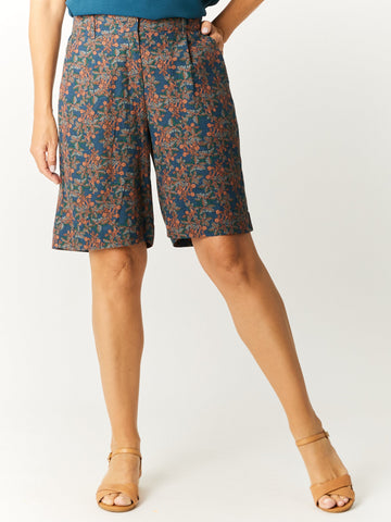 Venus Print Short- Petrol - 32753 - 