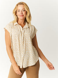 Print Shirt - Butter - 32664