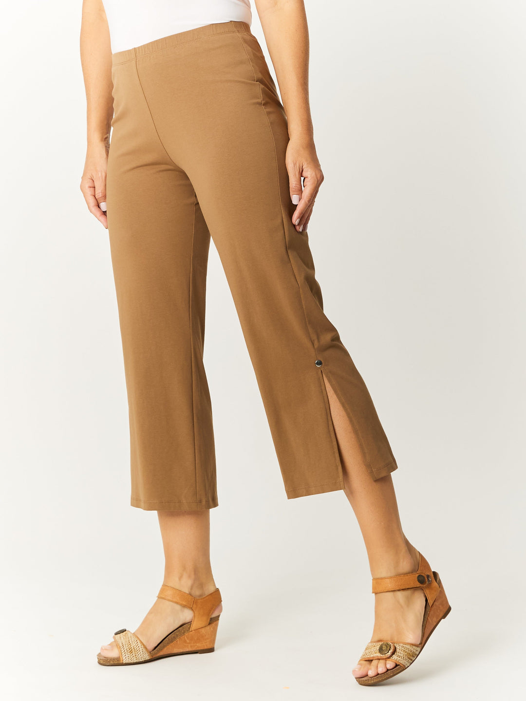 Margie Split Pant - Toffee - 32762