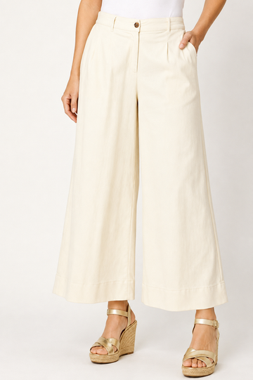 Anywhere Lux Crop Pant - Vanilla - 31954 - New Arrivals