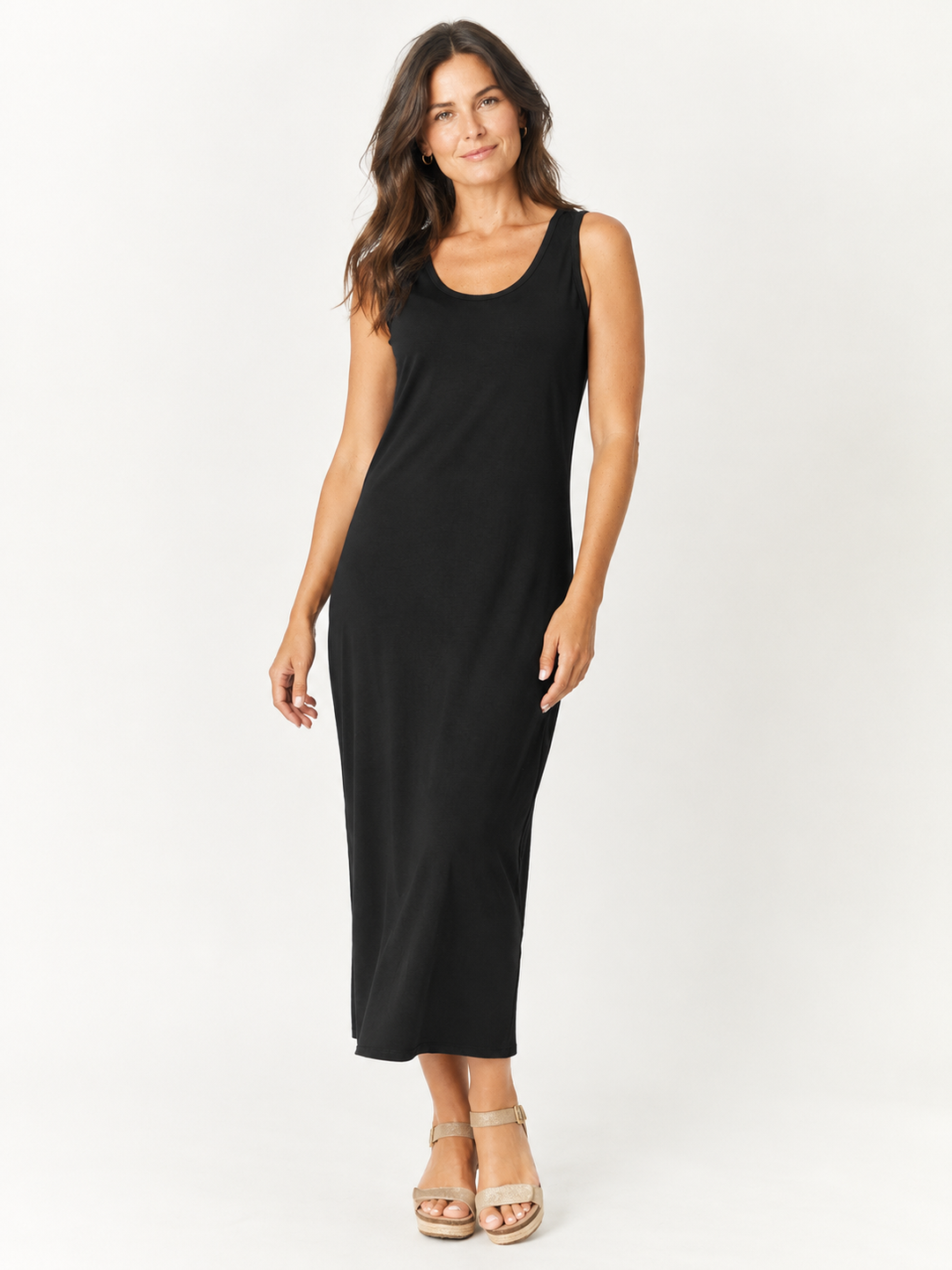 Tank Dress -Black -32826