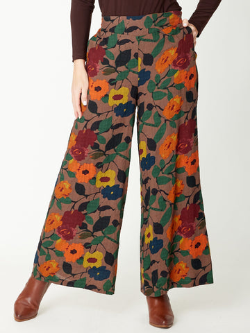 Wide Pant - Floral - 30861 - Cordelia St