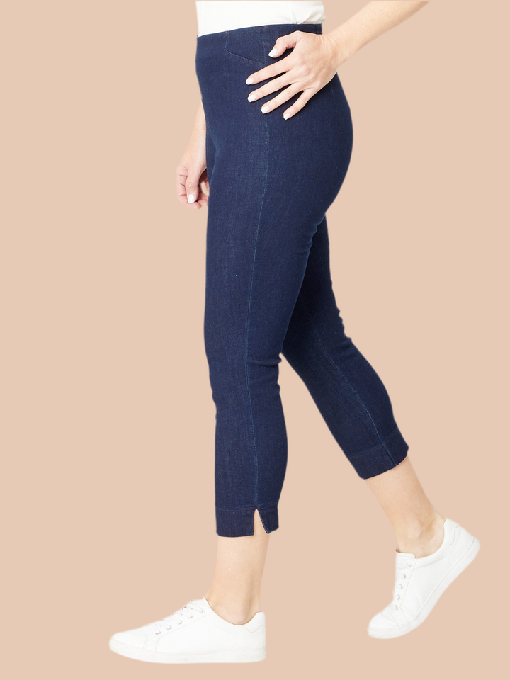 7/8 Denim pant- Denim 31244