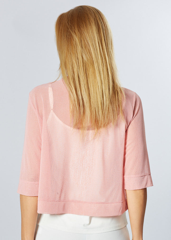 Dry Feel Mesh Bolero - Blush 25929-S