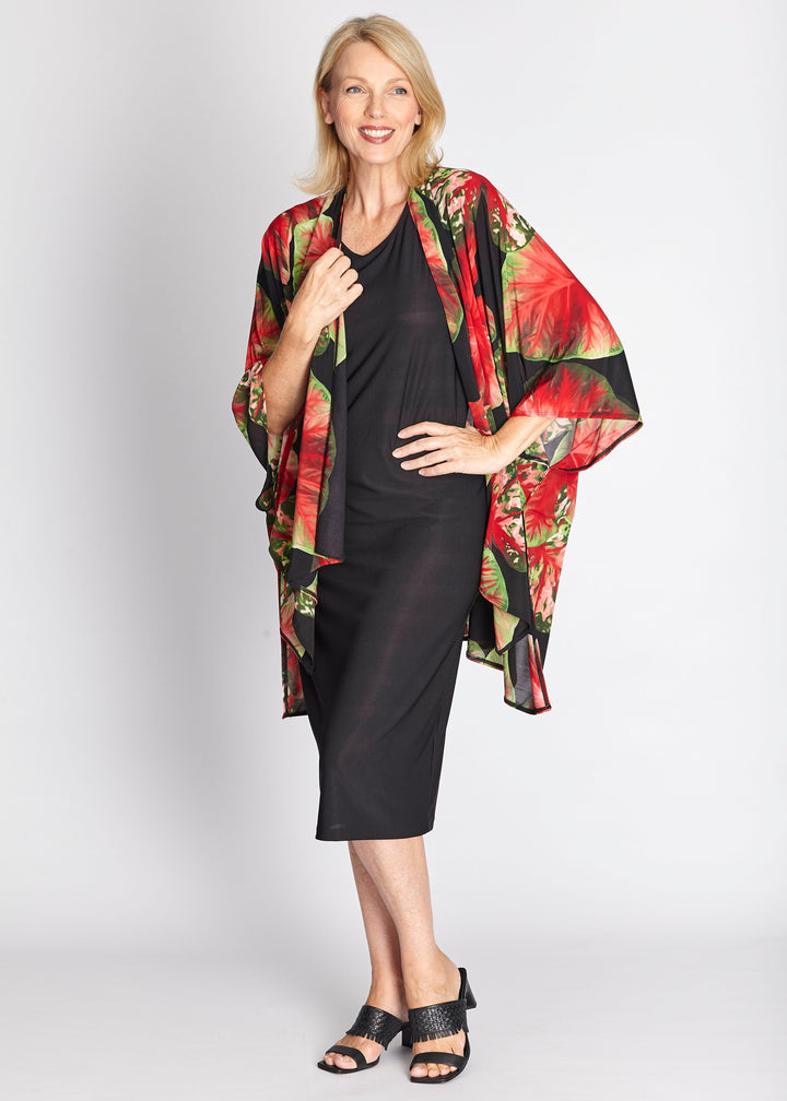 ESSENTIAL SLIP DRESS - BLACK - 22879