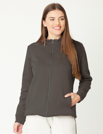 Work It Up Jkt - 31081 - Charcoal - Coats & Jackets