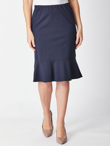 Nola Ruffle Skirt - Navy 28209-s - New Arrivals