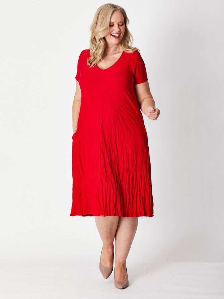 Stella Dress - Red 19767-S