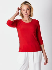 Tubular Body Top - Red 6183-S