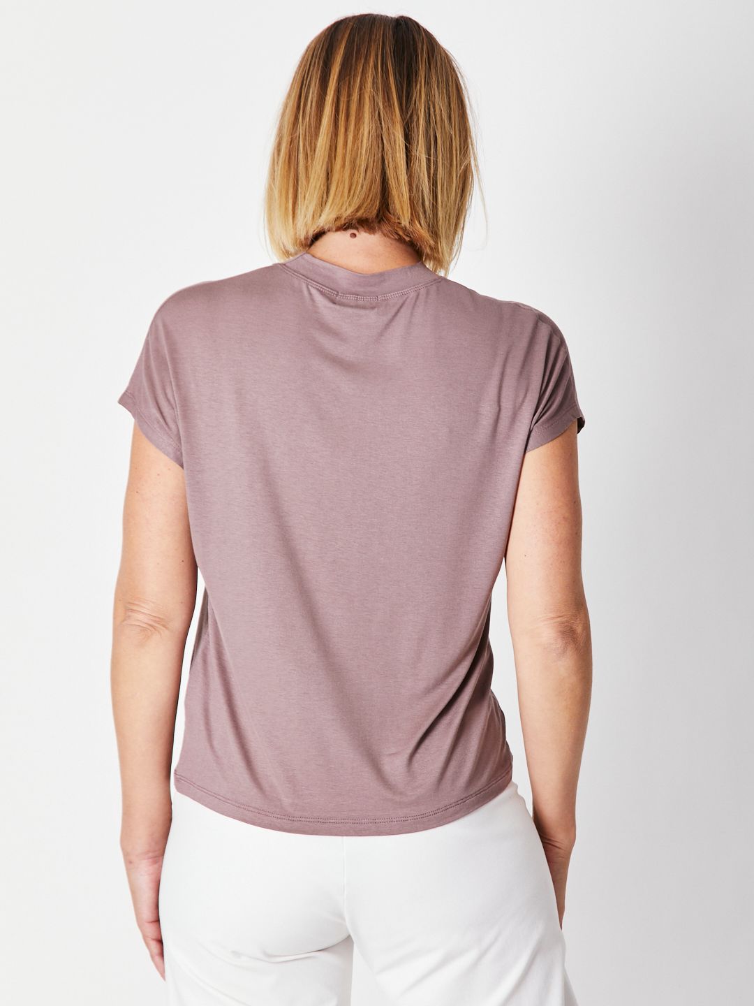 Cap Under Jacket Top--  Latte - 25892