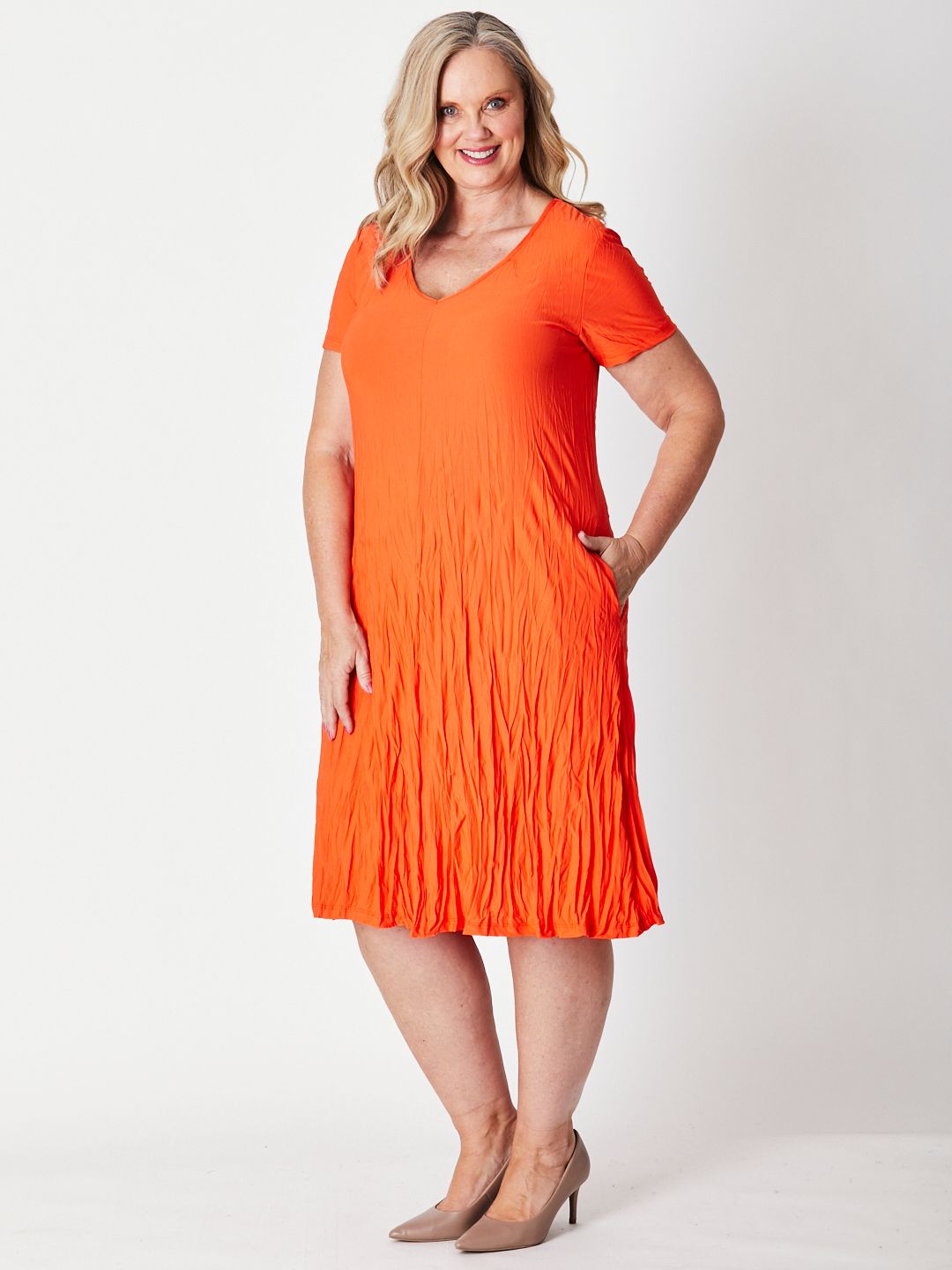 Stella Dress - Coral 19767-S