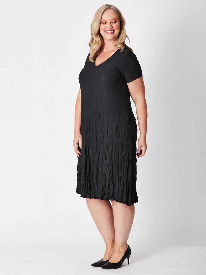 Stella Dress - Black 19767- S