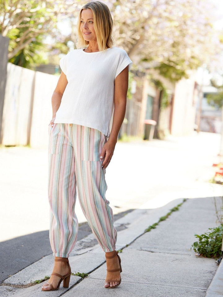 Tarin Everyday Top - Ivory 28018