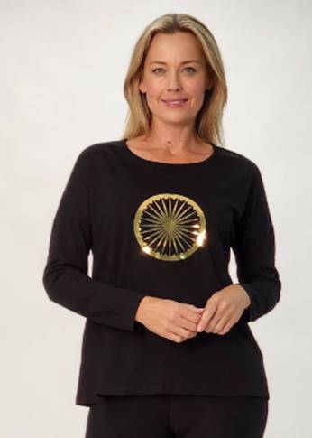 Chakra Top - Black - 30792 - Tops